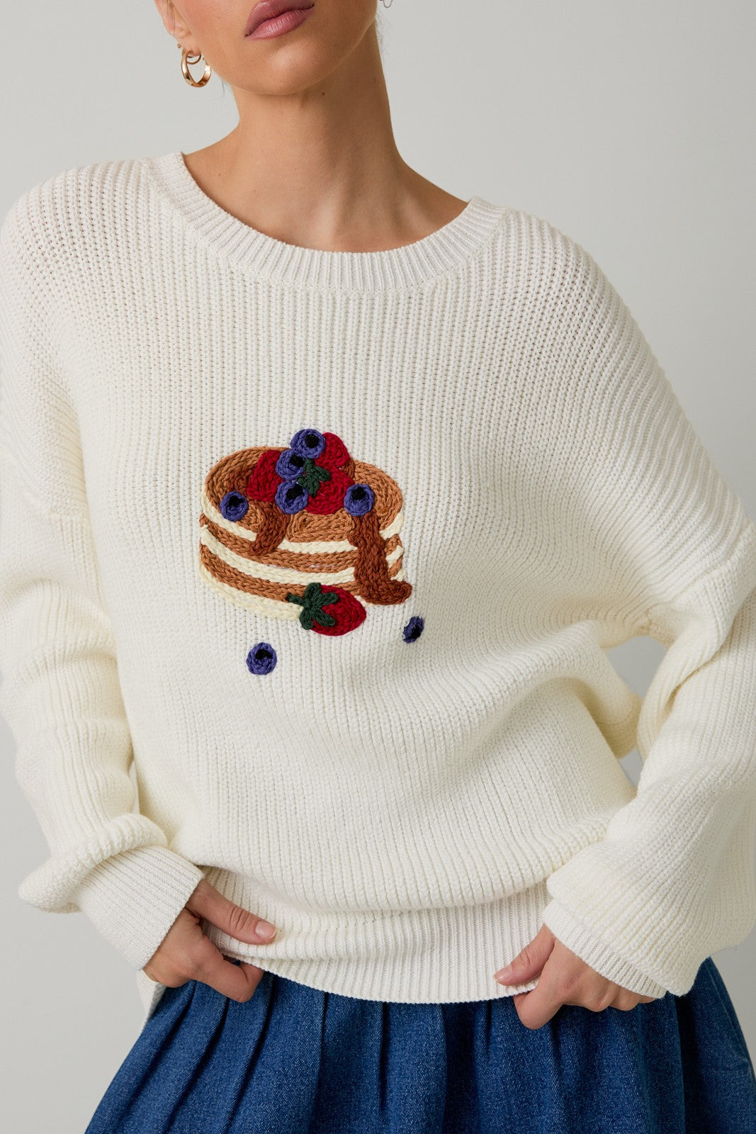 PRE ORDER 10/01 Momma's Pancake Sweater