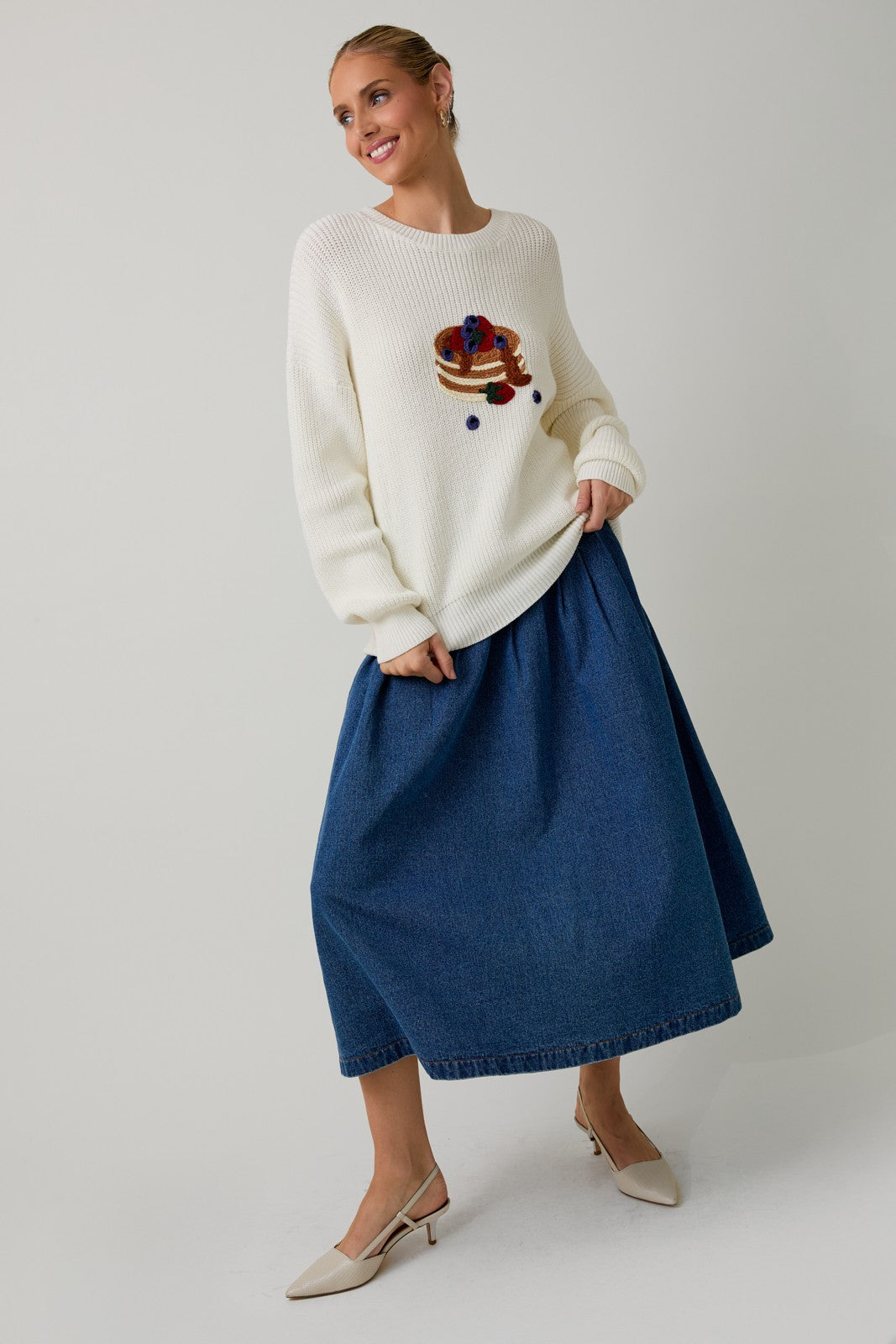 PRE ORDER 10/01 Momma's Pancake Sweater