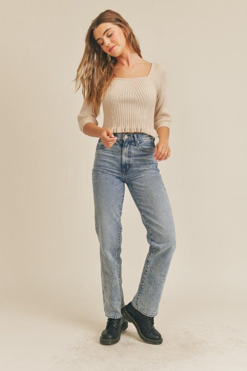 Rib Knit Top